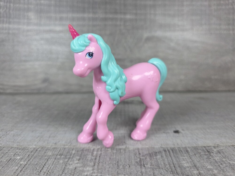 Barbie Chelsea Dreamtopia Pink Teal Unicorn Figurine Toy b187